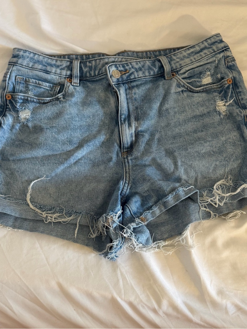 American Eagle Outfitters Stretch Denim Mom Short